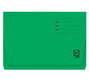 Gio Subcarpeta con Bolsa y Solapa Verde Intenso Formato Folio