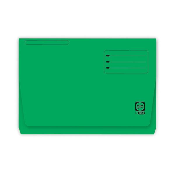 Gio Subcarpeta con Bolsa y Solapa Verde Intenso Formato Folio Gio Subcarpeta con Bolsa y Solapa Verde Intenso Formato Folio