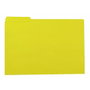 Gio Subcarpeta de Cartulina Folio con Pestaña Izquierda Amarillo