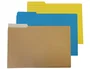 Gio Subcarpeta con Pestaña Lateral Izquierda Folio Amarillo Intenso