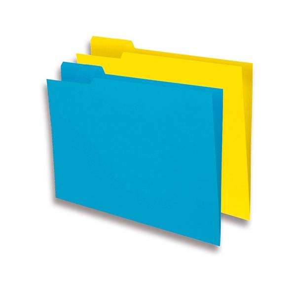 Gio Subcarpeta de Cartulina Folio con Pestaña Izquierda Amarillo Gio Subcarpeta de Cartulina Folio con Pestaña Izquierda Amarillo