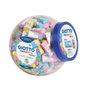 GIOTTO Set de 120 Mini Gomas de Borrar Colores Surtidos Pastel en Tarro Expositor