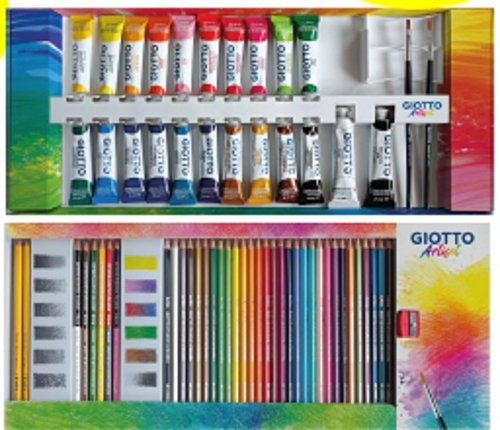 Giotto ArtiSet Set de Introducción a Todas las Técnicas