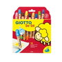 Giotto Be-Be Estuche de 12 Lápices de Colores Surtidos con Sacapuntas