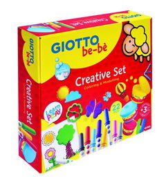 Pasta Giotto Bebe Creative Set 1X 100G Giotto Be-Be Pasta Para Jugar Rojo 1X 100G Giotto Be-Be Pasta Para Jugar Amarillo 1X 100G Giotto Be-Be Pasta Para Jugar Azul 1X 50G Giotto Be-Be Pasta Para Jugar Blanco 1X 50G Giotto Be-Be Pasta Para Jugar Negro 12X 