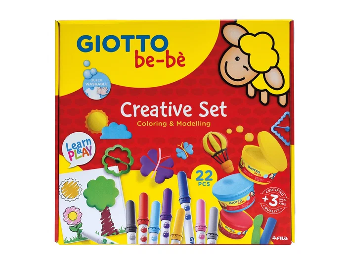 Giotto Set Creativo Be-be para Colorear y Moldear