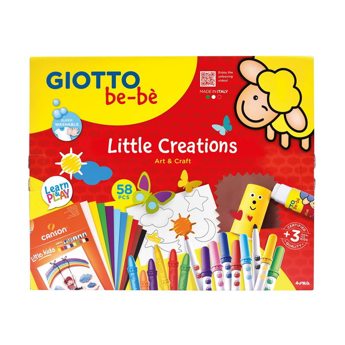 Giotto Set Pequeñas Creaciones Be-Bé Colores Surtidos