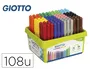 Giotto Rotulador Turbo Maxi School Pack 108 Unidades (12 Colores x 9)