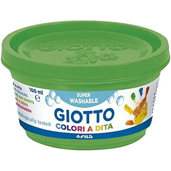 Giotto Pintura de Dedos Estuche de 6 Botes de 100 ml Giotto Pintura de Dedos Estuche de 6 Botes de 100 ml