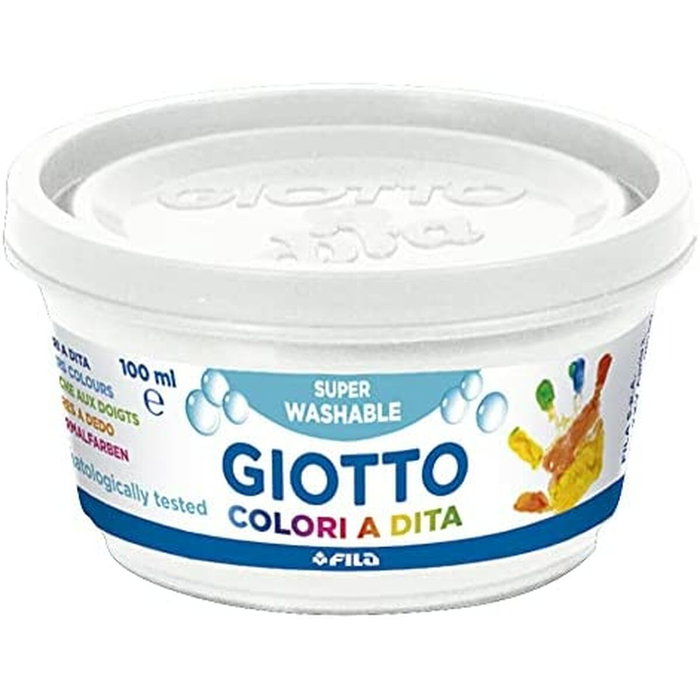 Giotto Pintura de Dedos Estuche de 6 Botes de 100 ml Giotto Pintura de Dedos Estuche de 6 Botes de 100 ml
