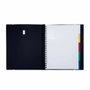Grafoplás Carpeta In&Out A4 con 30 Fundas Extraíbles Negro