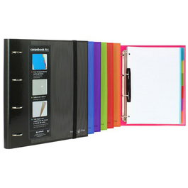 Carpebook Multiline A4 4An.35Mm Verde Con Recambio Y 6 Separadores Extra Gruesos. (Set de 2)