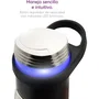 Grunkel Batidora de Mano Mp-1500Titanxl 1500W, 4 Cuchillas de Titanio, Vaso 800ml, Acero Inoxidable 304, Función Turbo