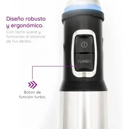 Grunkel Batidora de Mano Mp-1500Titanxl 1500W, 4 Cuchillas de Titanio, Vaso 800ml, Acero Inoxidable 304, Función Turbo
