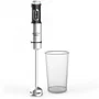 Grunkel Batidora de Mano Mp-1500Titanxl 1500W, 4 Cuchillas de Titanio, Vaso 800ml, Acero Inoxidable 304, Función Turbo