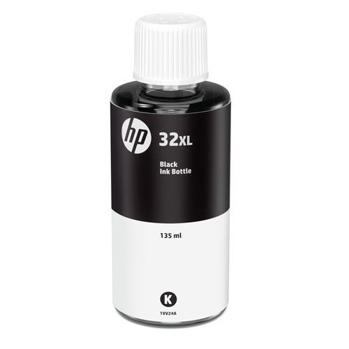 HP 32XL Botella de Tinta Negra 135 ml