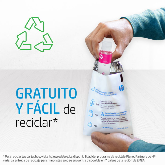 HP 32XL Botella de Tinta Negra 135 ml