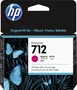 HP Cartucho de Tinta 712 Magenta 29 ml para DesignJet T210, T230, T250, T630, T650, 3ED68A