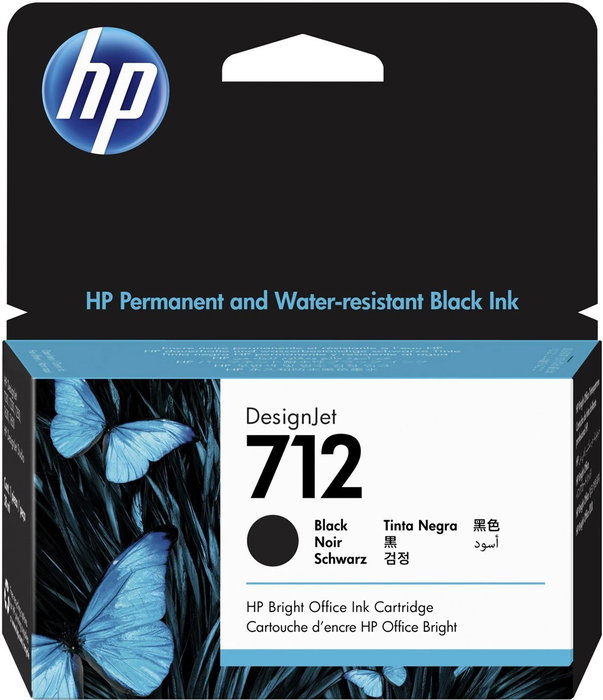 HP Cartucho de Tinta DesignJet 712 Negro 38 ml (3ED70A)平衡 HP Cartucho de Tinta DesignJet 712 Negro 38 ml (3ED70A)平衡