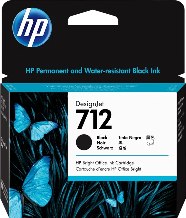 HP Cartucho de Tinta DesignJet 712 Negro XL 80 ml HP Cartucho de Tinta DesignJet 712 Negro XL 80 ml