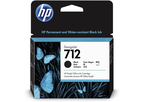 HP Cartucho de Tinta DesignJet 712 Negro XL 80 ml HP Cartucho de Tinta DesignJet 712 Negro XL 80 ml