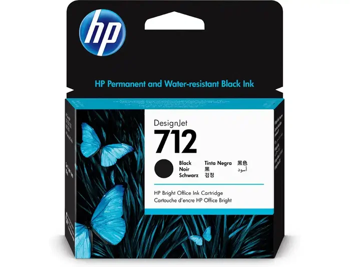 HP Cartucho de Tinta DesignJet 712 Negro XL 80 ml HP Cartucho de Tinta DesignJet 712 Negro XL 80 ml