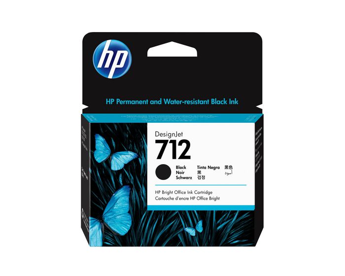 HP Cartucho de Tinta DesignJet 712 Negro XL 80 ml HP Cartucho de Tinta DesignJet 712 Negro XL 80 ml