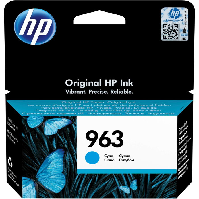 HP Cartucho de Tinta 963 Cian Original