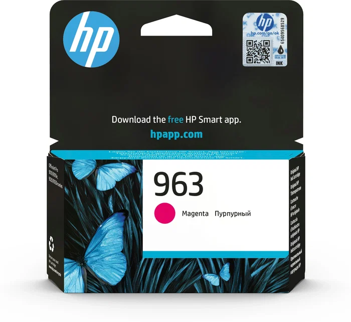 HP 963 Magenta Cartucho de Tinta Original