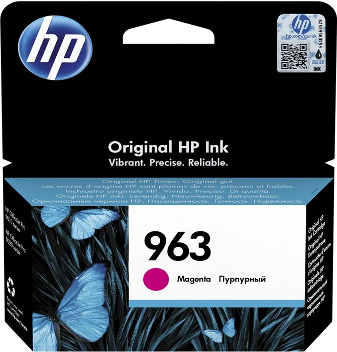HP 963 Magenta Cartucho de Tinta Original