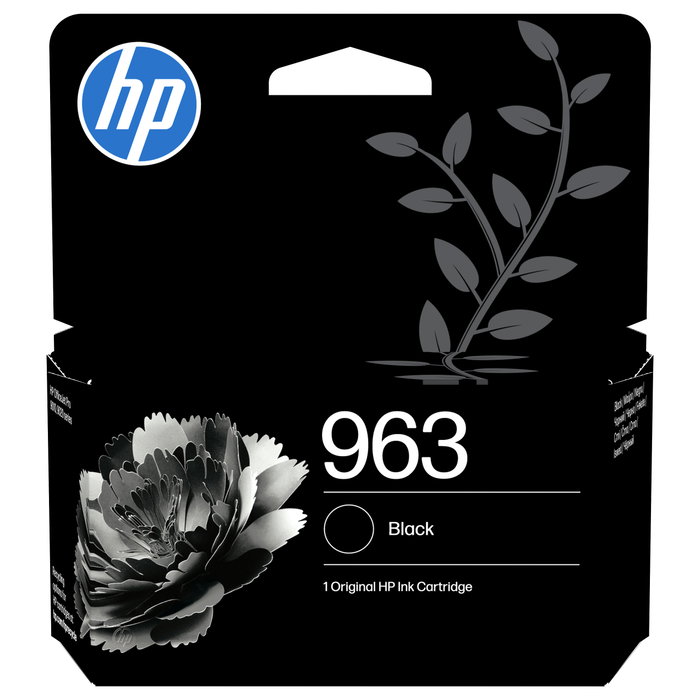 HP 963 Negro Cartucho de Tinta Original Original