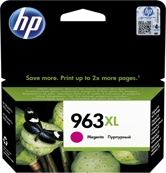 HP Cartucho de tinta 963XL Magenta High Yield Original HP Cartucho de tinta 963XL Magenta High Yield Original