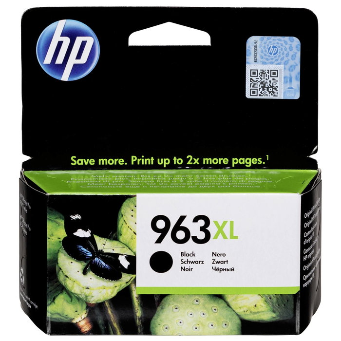 HP 963XL Cartucho de tinta negro de alto rendimiento HP 963XL Cartucho de tinta negro de alto rendimiento