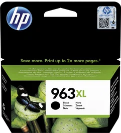 HP 963XL Cartucho de tinta negro de alto rendimiento
