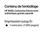 HP 963XL Cartucho de tinta negro de alto rendimiento