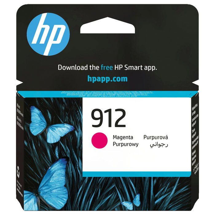HP 912 Magenta Cartucho de Tinta Original