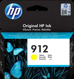 HP Cartucho Tinta Amarillo Deskjet - Deskwriter Nº912 (315 páginas)