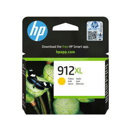 HP 912XL Cartucho de Tinta Amarillo Original de Alto Rendimiento para Impresoras HP