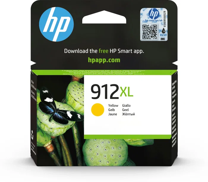 HP 912XL Amarillo Cartucho de tinta XL HP 912XL Amarillo Cartucho de tinta XL