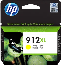 HP 912XL Amarillo Cartucho de tinta XL