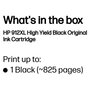 HP 912XL Cartucho de tinta Negro Original (XL)
