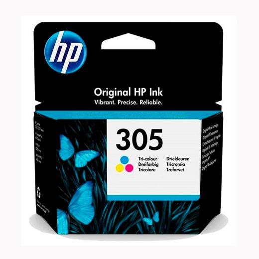 HP Cartucho de tinta Original 305 Tricolor