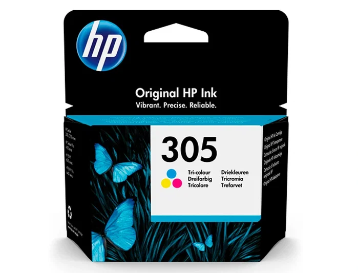 HP Cartucho de tinta Original 305 Tricolor