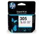 HP Cartucho de tinta Original 305 Tricolor