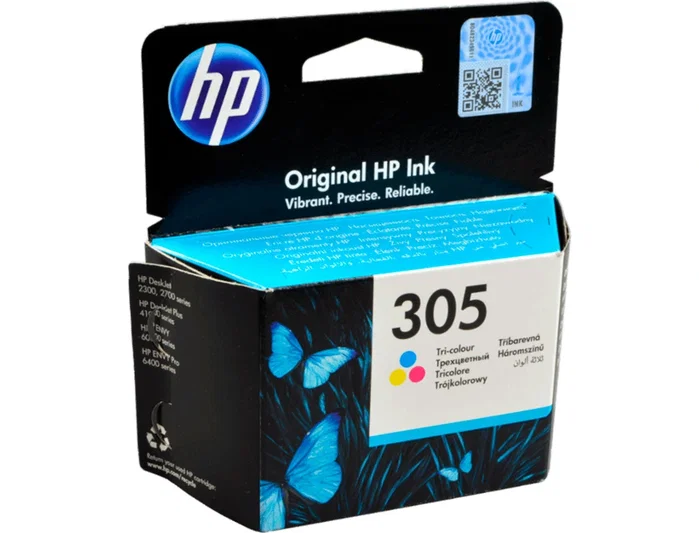 HP Cartucho de tinta Original 305 Tricolor