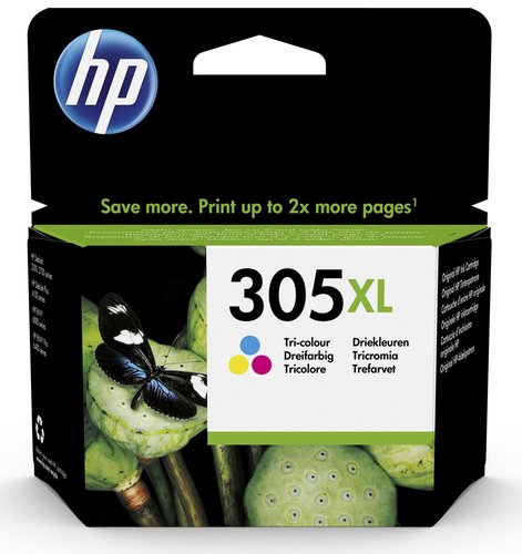 HP Cartucho de tinta 305XL Tricolor HP Cartucho de tinta 305XL Tricolor