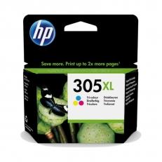 HP 305XL Tinta Tricolor para Deskjet 2300, 2700 Serie, Plus 4100, Envy 6000, Pro 6400 - 200 Páginas