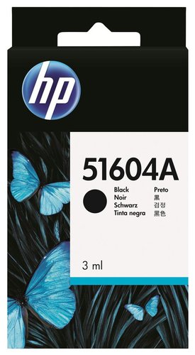 HP Cartucho de Tinta Negro 51604A para Quietjet y Thinkjet