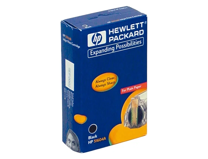 HP Cartucho de Tinta Negro 51604A para Quietjet y Thinkjet