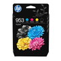 HP Multipack de 4 Cartuchos de Tinta Original 953 (Negro, Cian, Magenta, Amarillo)